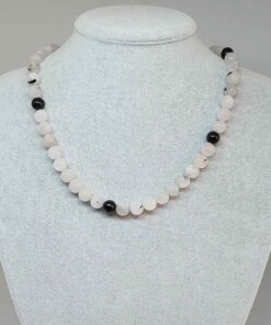 Beril Taşı Kolye 8mm (Klipsli)