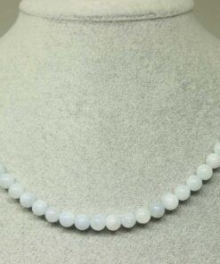 Akuamarin Taşı Kolye 6mm (Klipsli)