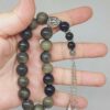 Golden Obsidyen Taşı 17lik Efe Tesbih 12mm (51516)