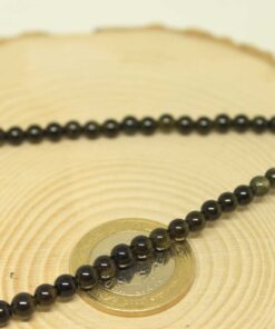 Golden & Siyah Obsidyen Taşı 4.5mm/adet