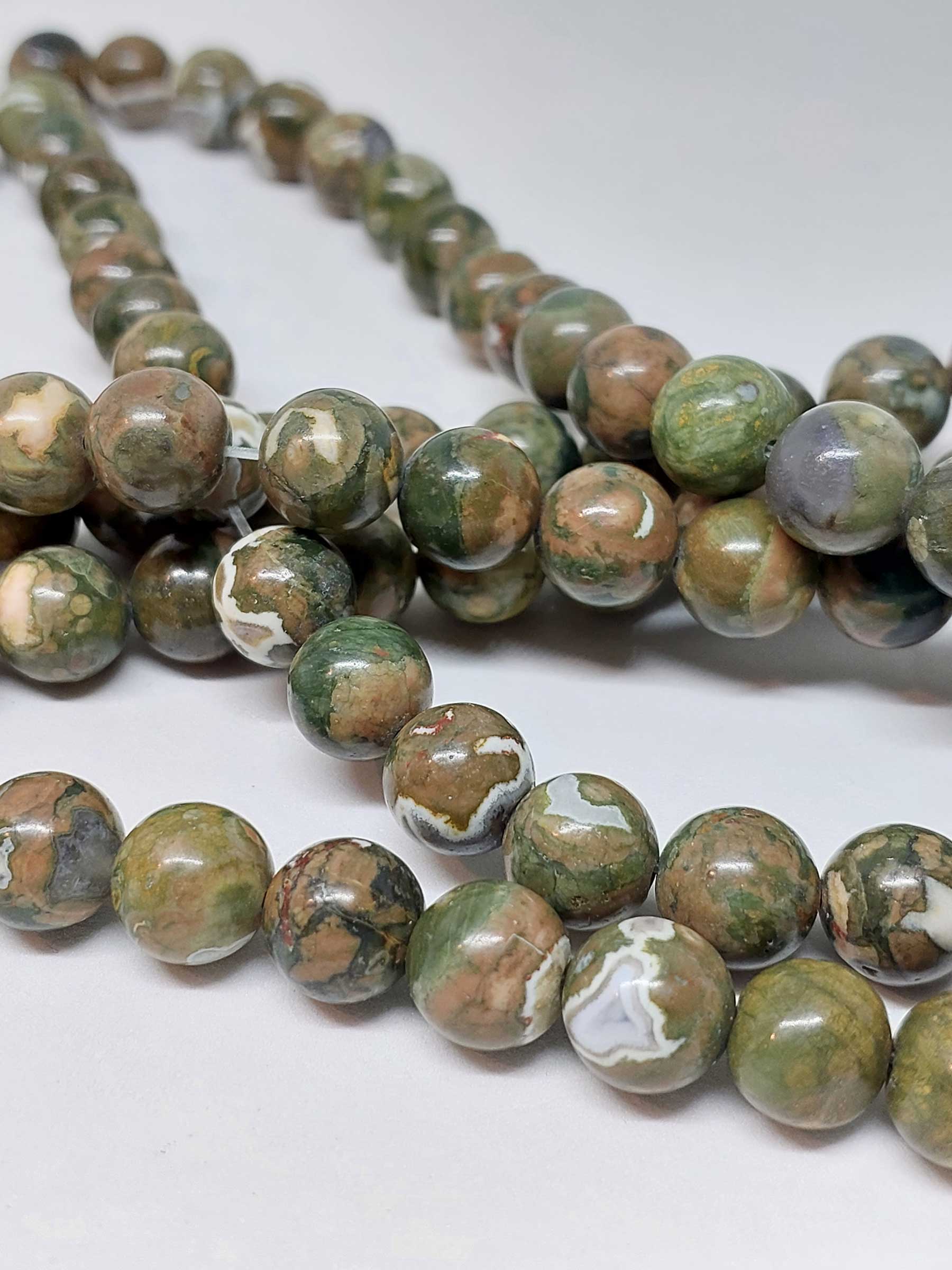 Riyolit (Rhyolite) Taşı 10mm/adet - Görsel 2