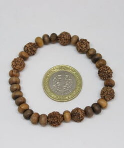 Alternative view of Rudraksha Tohum Bileklik 8mm