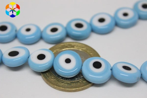Cam Boncuk 11mm*4mm/adet (11380-1)