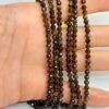 Golden Obsidyen Taşı Faset Kesim Dizi 3.5mm (45226)