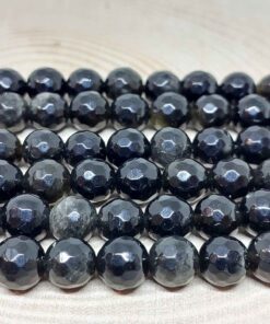 Alternative view of Golden & Siyah Obsidyen Taşı Faset Kesim 8mm/adet