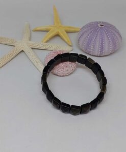 Golden Obsidyen Taşı Unisex Bileklik