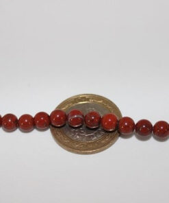 Alternative view of Jasper Taşı YARIM Dizi 6mm (14230) (18cm uzunluğundadır)