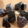 Kahverengi Obsidiyen (Obsidyen) Taşı Ham Parça