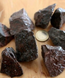 Kahverengi Obsidiyen (Obsidyen) Taşı Ham Parça
