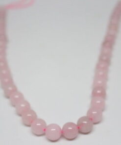 Alternative view of Pembe Kuvars Taşı Dizi 10mm