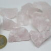 Pembe Kuvars Taşı Ham Parçalar Orta Boy (20-25gr)