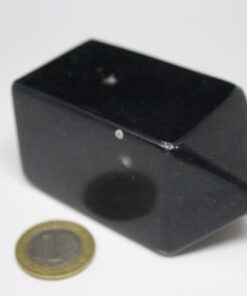 Siyah Obsidyen Taşı Kazık Piramit Uçlu