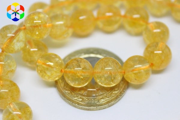 Sitrin Taşı Dizi 10mm - Görsel 3
