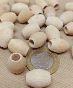 Ahşap Boncuk 11*15mm/10adet (54580)